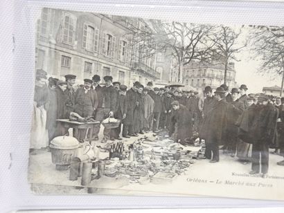 UN LOT De cartes postales anciennes Orléans...