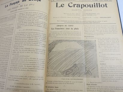 Le Crapouillot - Gazette poilue. 1915-1918....