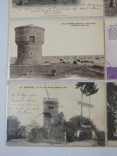 FRANCE. 12 cpa Moulins dont Saint-aignan,...