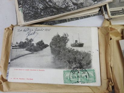 LOT DE CPA dont Djibouti, Port Saïd, Algérie,...