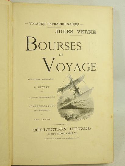 Jules VERNE (1828-1905) : Voyages extraordinaires...