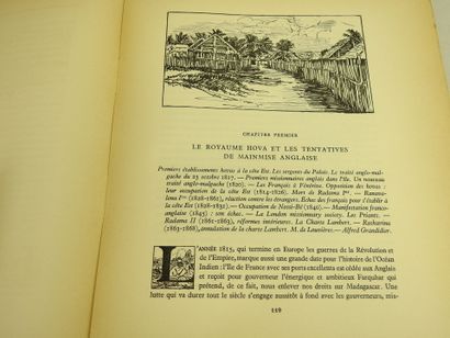 HANOTAUX MARTINEAU. Histoire des colonies...