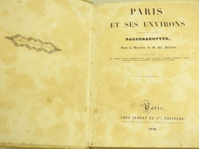 PHILIPON Charles. Paris et ses environs reproduits...