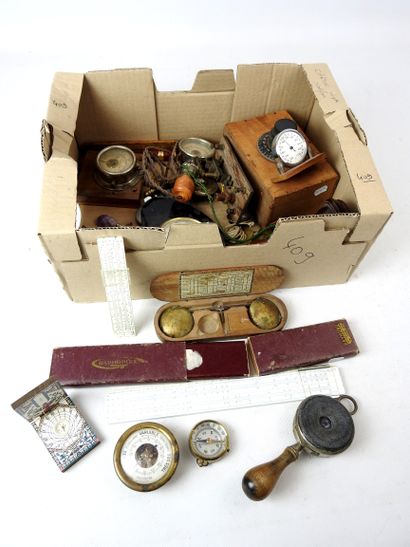 ENSEMBLE D'INSTRUMENTS DE MESURE : Règle...