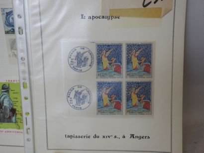 LOT de TIMBRES Premier jour dont Apocalypse...