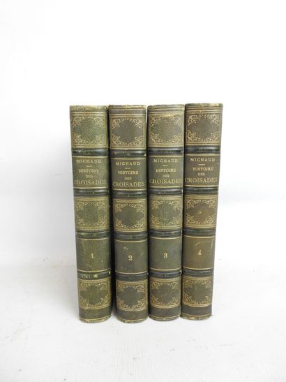 MICHAUD. Histoire des croisades. Paris, Furne...