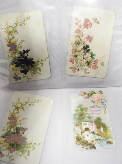 CHROMOLITHOGRAPHIES - POULAIN : 15 petits...