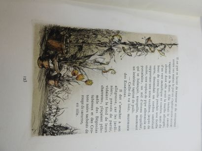 HUYSMANS J.K. A Rebours. Pointes sèches de...