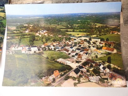 Important lot de cartes postales environ...