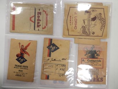 POCHETTES ANCIENNES de photographes. Environ...