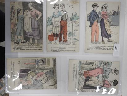 CARTES FANTAISIES - Gauloiseries françaises....