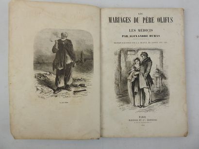 DUMAS Alexandre. Le mariage du Père Olifus...