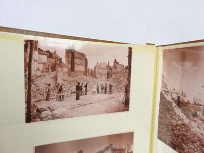 UN ALBUM photo sur la guerre 1940 à Blois....