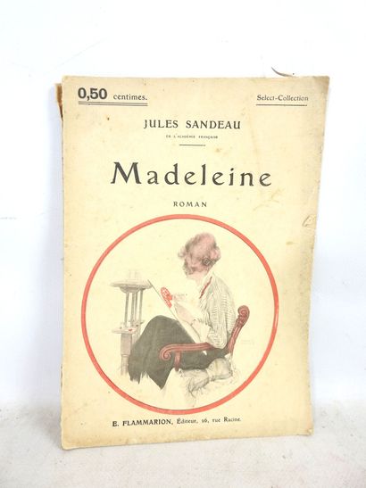 SANDEAU Jules. Madeleine. Flammarion, Paris....