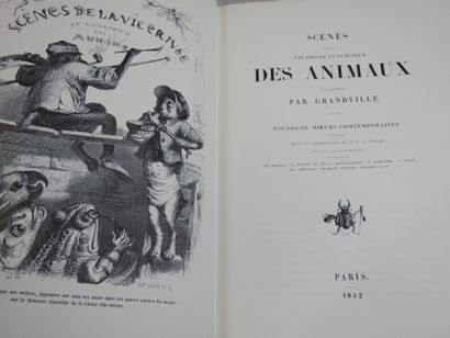 GRANDVILLE. Scènes de la vie privée et publique...