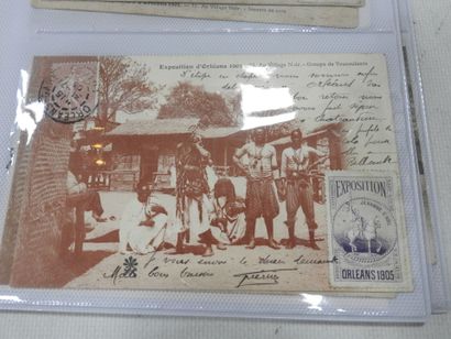 UN LOT de cartes postales anciennes - Orléans...