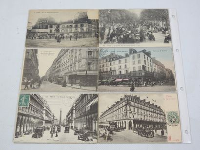 FRANCE. 12 cpa Rues de Paris