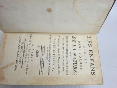 M. DE FOURCROY. Les Enfans élevés dans l'ordre...