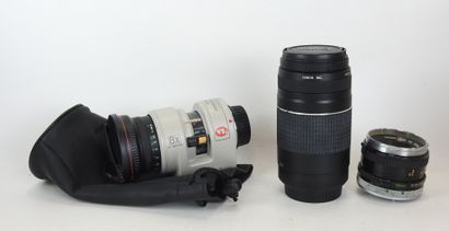CANON : Trois objectifs
-Canon Zoom Lens...