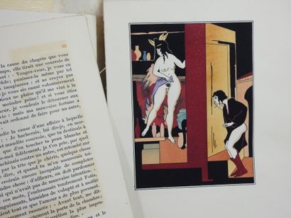 APULEE. L'Ane d'Or orné de 67 images dessinées...