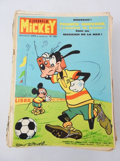 LE JOURNAL DE MICKEY - 1972-1973. n°1050...