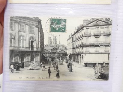 UN LOT DE cartes postales anciennes - Orléans...