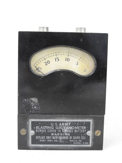 U.S ARMY - Blasting Galvano meter. H : 10,5...