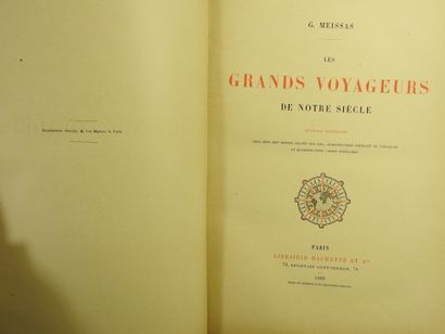MEISSAS Georges . Les grands voyageurs de...