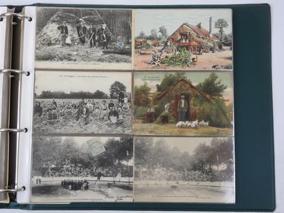 FRANCE. Album vert de 200 cpa environ dont...