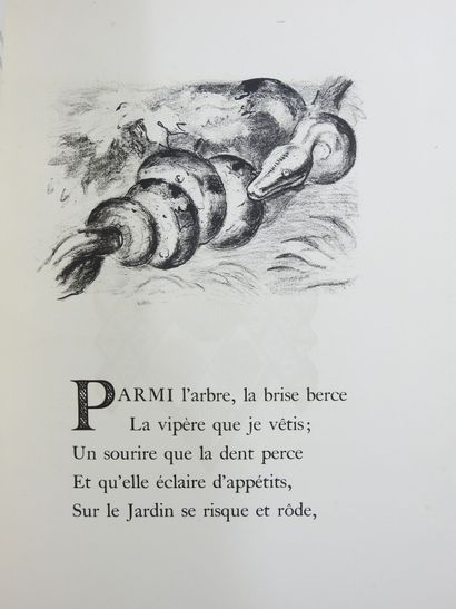 VALERY PAUL. Le serpent. Paris, Editions...