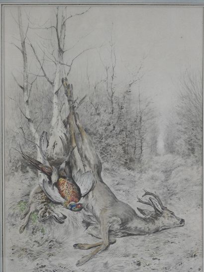 Xavier DE PORET (1894-1975) : Trophée de...