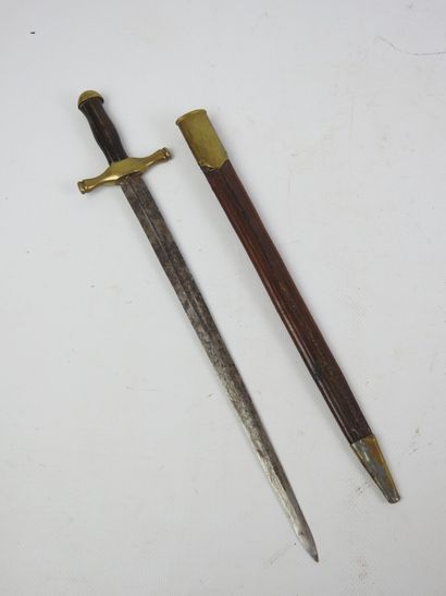 Amusante dague pour enfant, fusée en corne,...