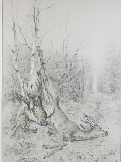Xavier de PORET (1897-1975) : Nature morte...