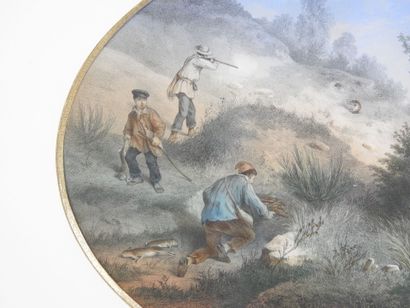 François GRENIER (1793-1867), d'après : Chasse...