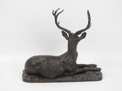 Christophe FRATIN (1801-1864) : Grand cerf...