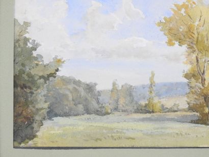 Baron Karl REILLE (1886-1974) : Vue d'un...