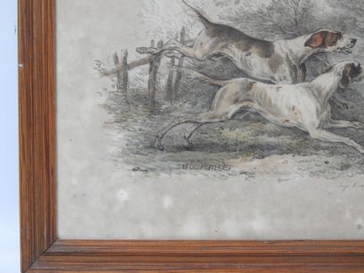 Carle VERNET (1758-1836) d'après : Chiens...