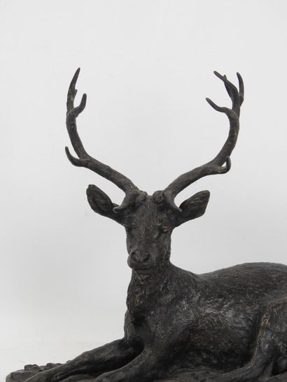 Christophe FRATIN (1801-1864) : Grand cerf...