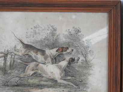 Carle VERNET (1758-1836) d'après : Chiens...