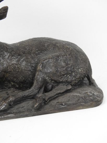 Christophe FRATIN (1801-1864) : Grand cerf...