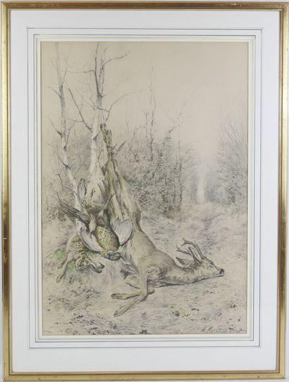 Xavier de PORET (1897-1975) : Nature morte...