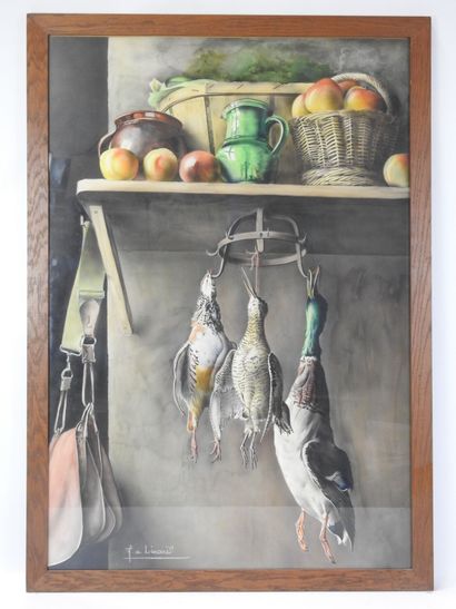 Henri de Linares (1904-1987) : Nature morte....