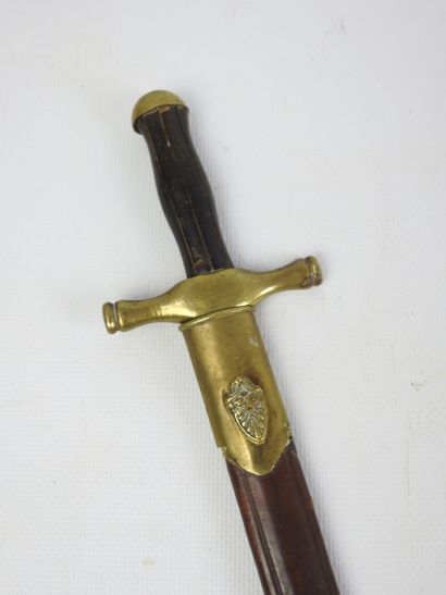 Amusante dague pour enfant, fusée en corne,...