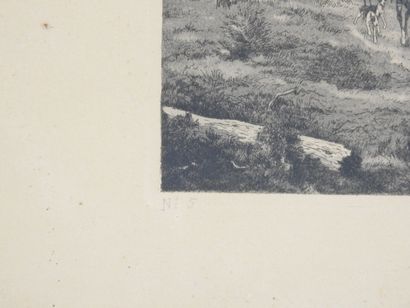 Baron Karl REILLE (1886-1975) : Chasse à...