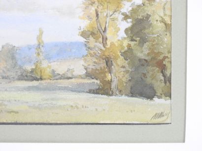 Baron Karl REILLE (1886-1974) : Vue d'un...