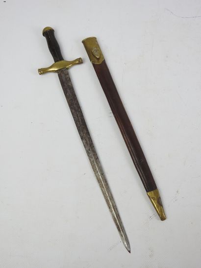 Amusante dague pour enfant, fusée en corne,...