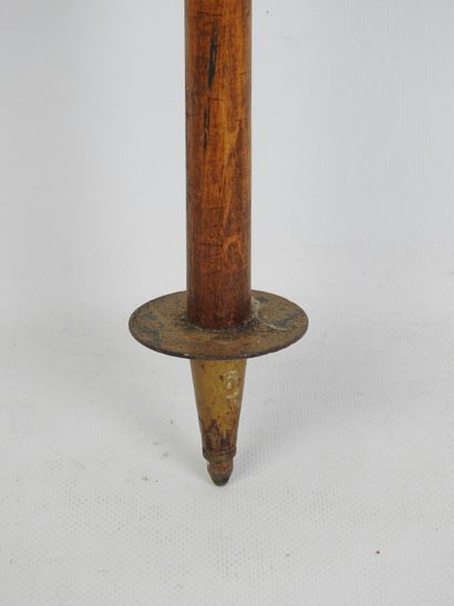 CANNE de Battue. L.91 cm. Usures d'usage