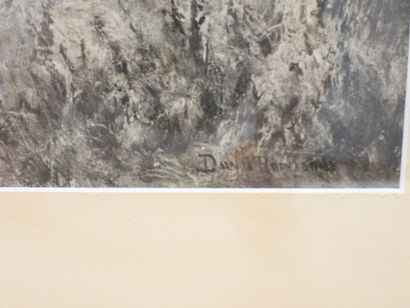 David ROWLAND d'après : Paysage champêtre....