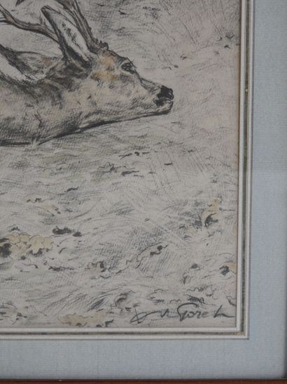 Xavier DE PORET (1894-1975) : Trophée de...