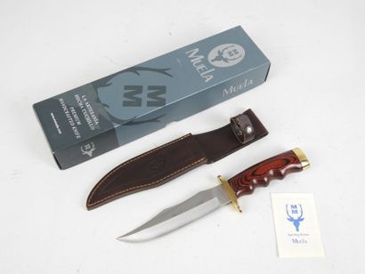 MUELA : Couteau de chasse manche bois. Avec...